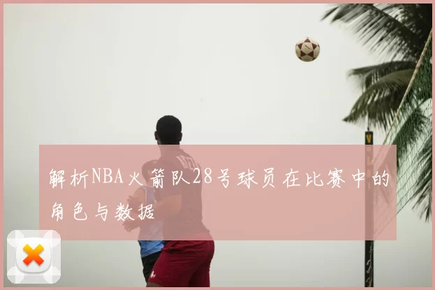 解析NBA火箭队28号球员在比赛中的角色与数据